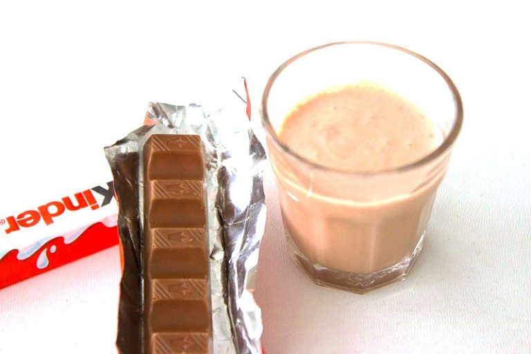 Glück in Flaschen: Kinder Schokolade Likör – küchenkränzchen