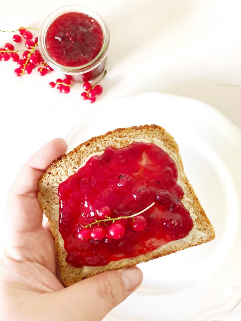 Rote Johannisbeer Marmelade ohne Gelierzucker - küchenkränzchen