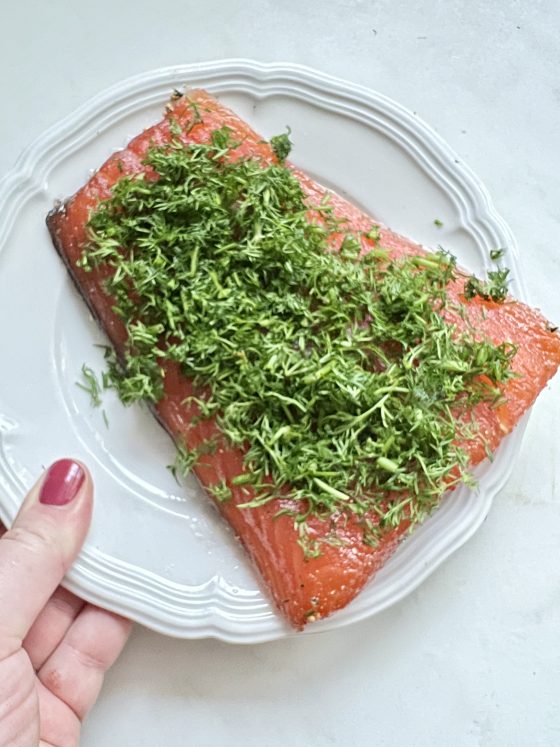 Selbstgebeizter Graved Lachs zu den Festtagen