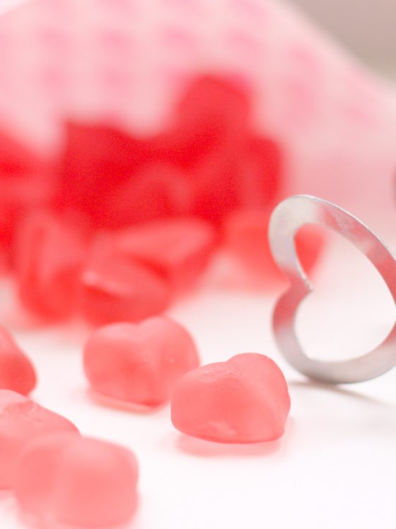 Süße Liebesgrüße zum Valentinstag